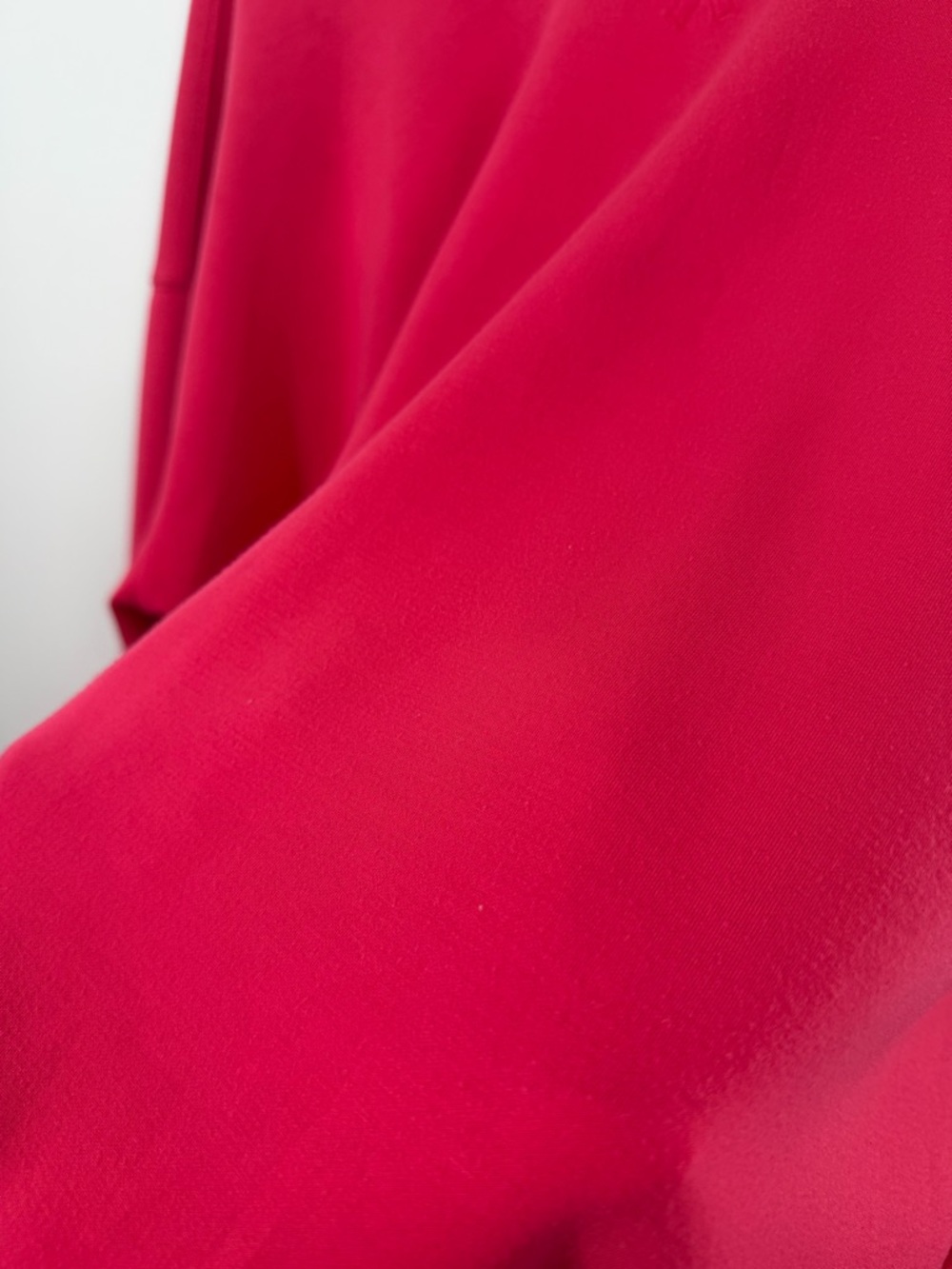 Spanx Air Essentials Cerise Hot Pink Sweatshirt - Picture 7 of 9